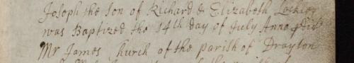 Baptism-Joseph-Lockley-14th-of-July-1728-Hinstock