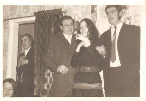Dave Stevenson, David Smith, Susan McGowan & John Smith 1971